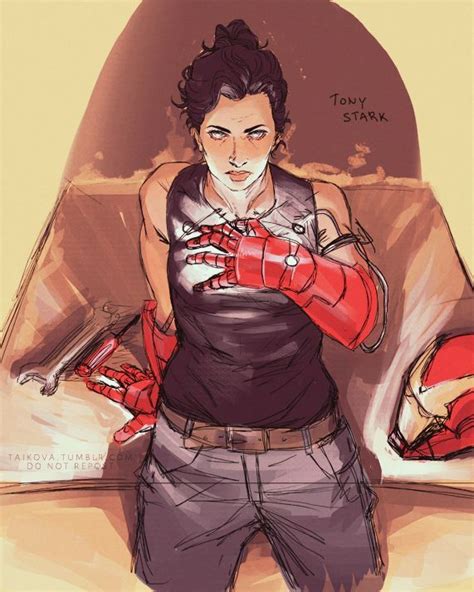 fem tony stark|More.